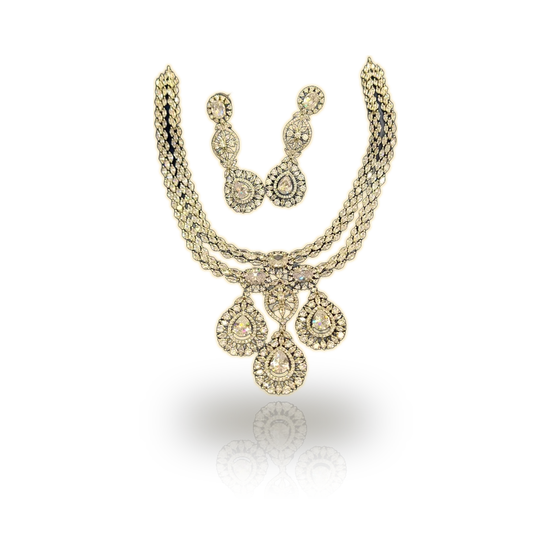 AD Double Layer Bridal Set